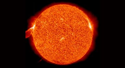 El Sol hizo erupción dando origen a un impresionante ‘cañón de fuego’, que podría golpear la Tierra, según la NASA
