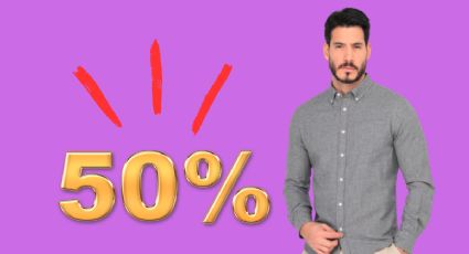 Liverpool: 5 camisas con 50 % de descuento en línea