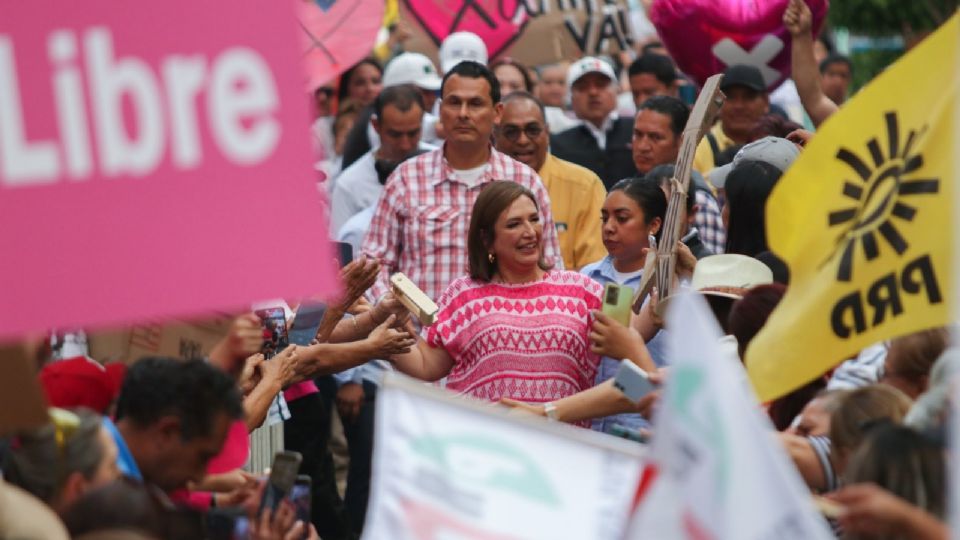 Xóchitl Gálvez, candidata a la presidencia de México por la coalición va por México.