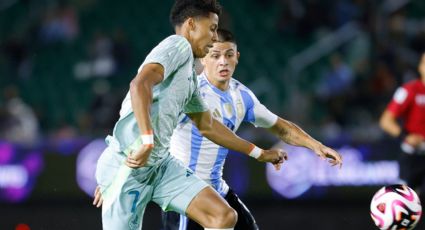 México Sub- 23 pierde ante Argentina en partido amistoso