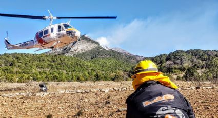 Incendio forestal en General Zaragoza va en retroceso