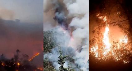 Arde Jilotzingo y evacuan a pobladores; CONAFOR reporta 95 incendios activos en el país