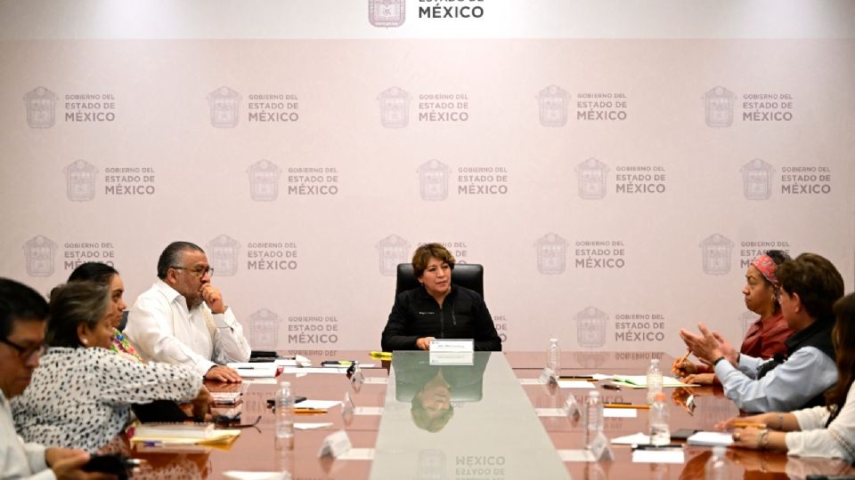 Delfina Gómez ordena instalación de 5 mesas regionales para combatir incendios en el Edomex