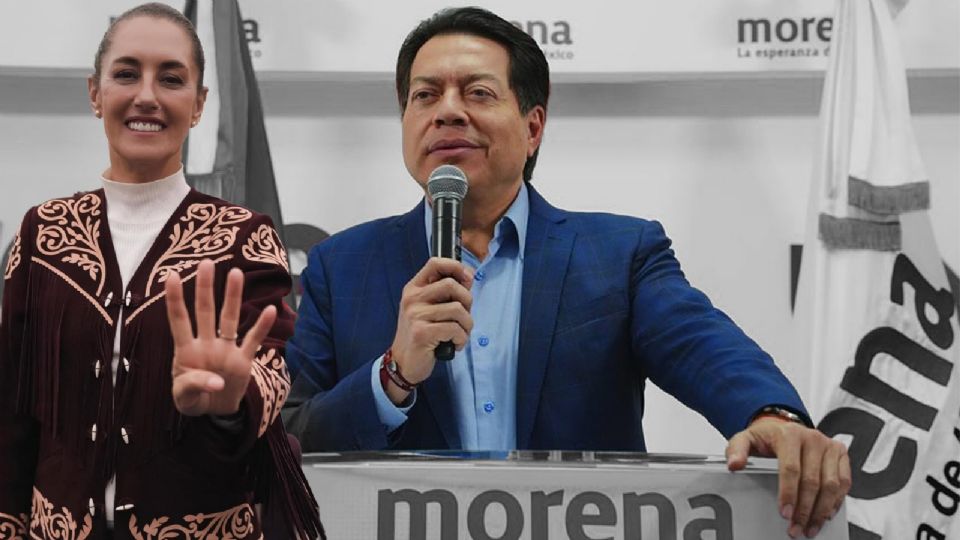 Mario Delgado defiende a Claudia Sheinbaum de Claudio X Gonzáles