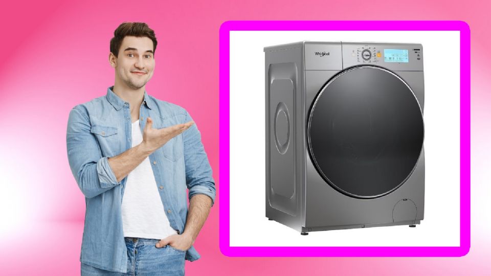 Liverpool pone en oferta una Lavadora Whirlpool eléctrica.