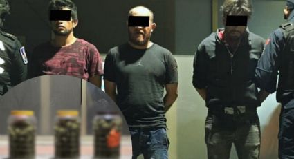 Policías de la CDMX detienen a tres sospechosos con marihuana en vitroleros