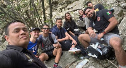 Rescatan a 6 estudiantes extraviados en el Cerro de la Silla