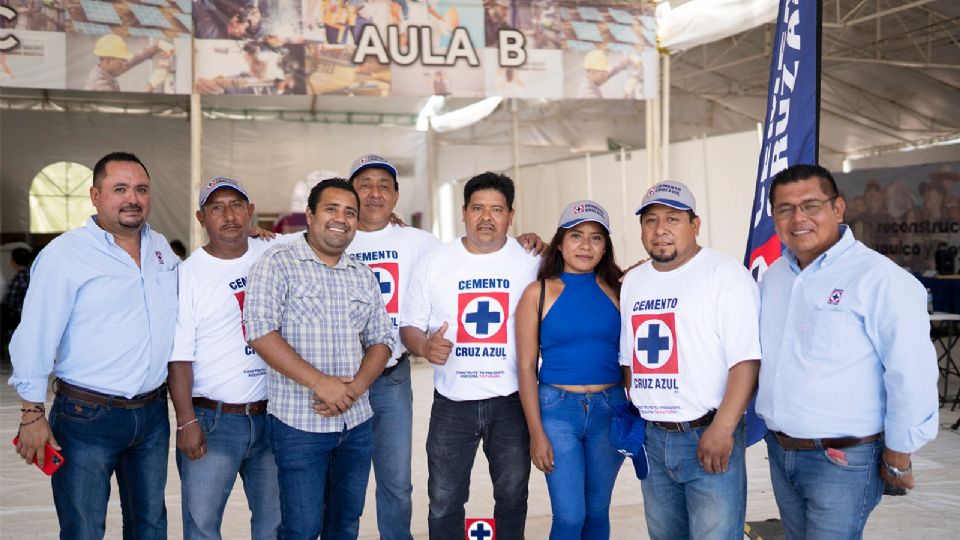 Cemento Cruz Azul finaliza los talleres de autoconstrucción 'Juntos por Acapulco'.