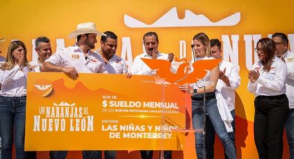 Mariana Rodríguez y diputados de MC donarán su sueldo a favor del DIF Capullos
