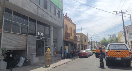 Controlan incendio en edificio del Centro de Monterrey; no hay lesionados