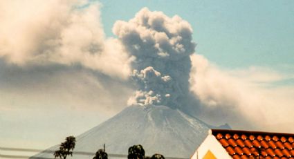 El Popocatépetl emitió 38 exhalaciones en las últimas 24 horas