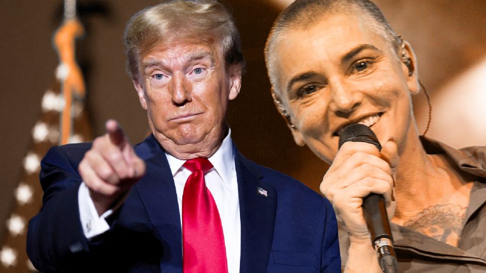 Piden a Donald Trump no usar canciones de Sinéad O'Connor en actos políticos; esta es la razón