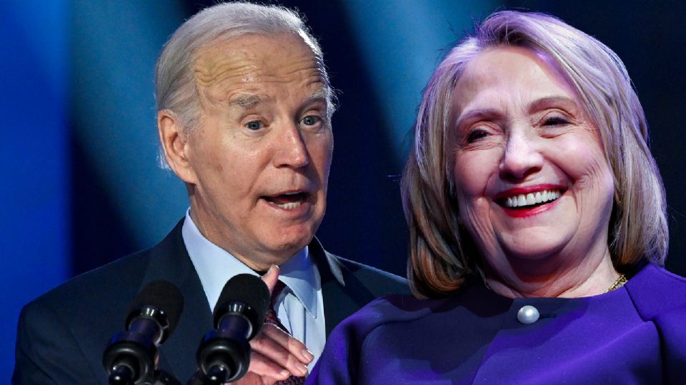 Hillary Clinton genera polémica al asegurar que Joe Biden ya es viejo