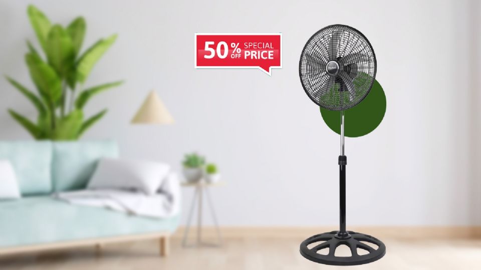 Liverpool: 3 ventiladores con 50% de descuento en línea, ideales para el calor