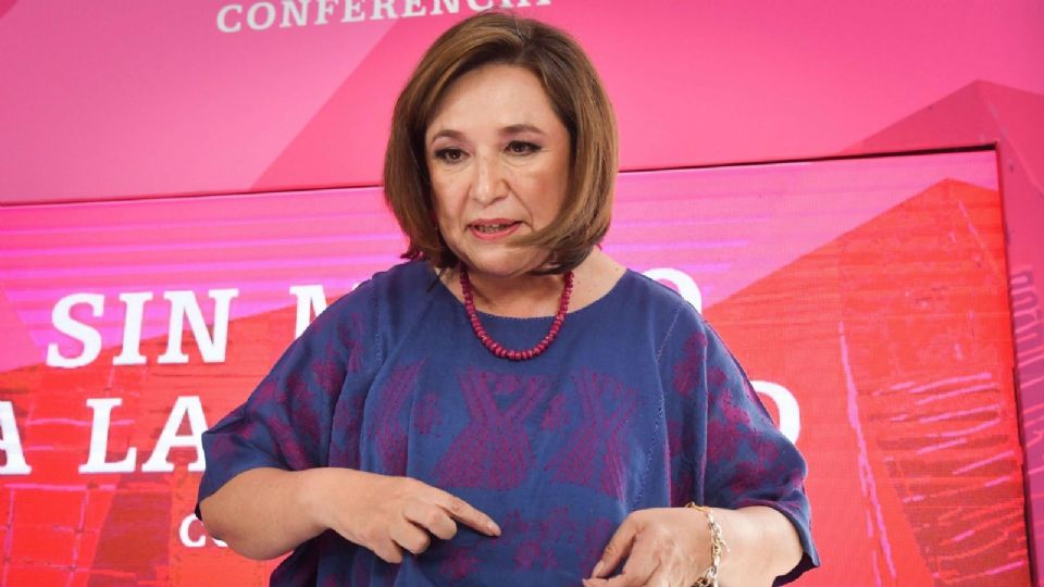 Xóchitl Gálvez, candidata a la Presidencia de la República por la Coalición Fuerza y Corazón por México.