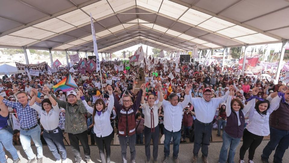 Claudia Sheinbaum en el Edomex.