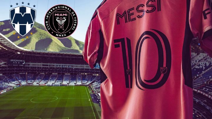 ¡Todo listo! Messi titular en el Rayados contra Inter de Miami