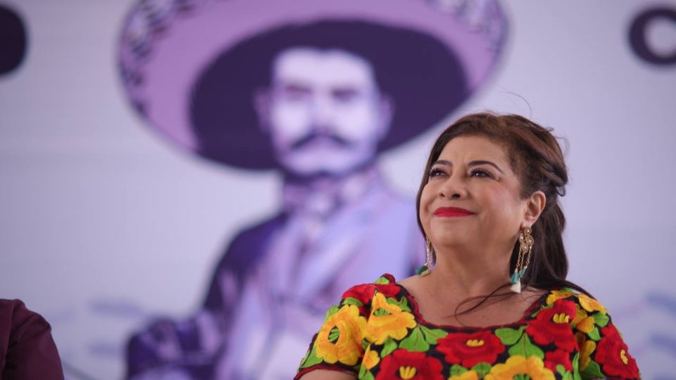 Clara Brugada Molina, candidata a la Jefatura de Gobierno por la coalición “Sigamos Haciendo Historia”.