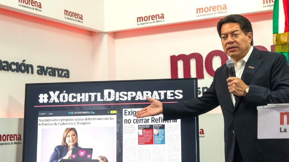 Mario Delgado, dirigente nacional de Morena.