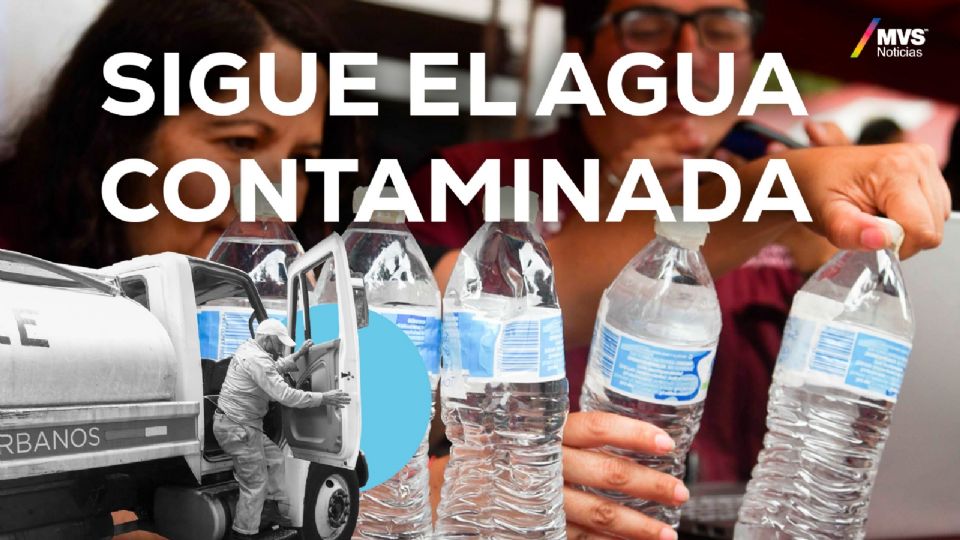 Sigue el agua contaminada