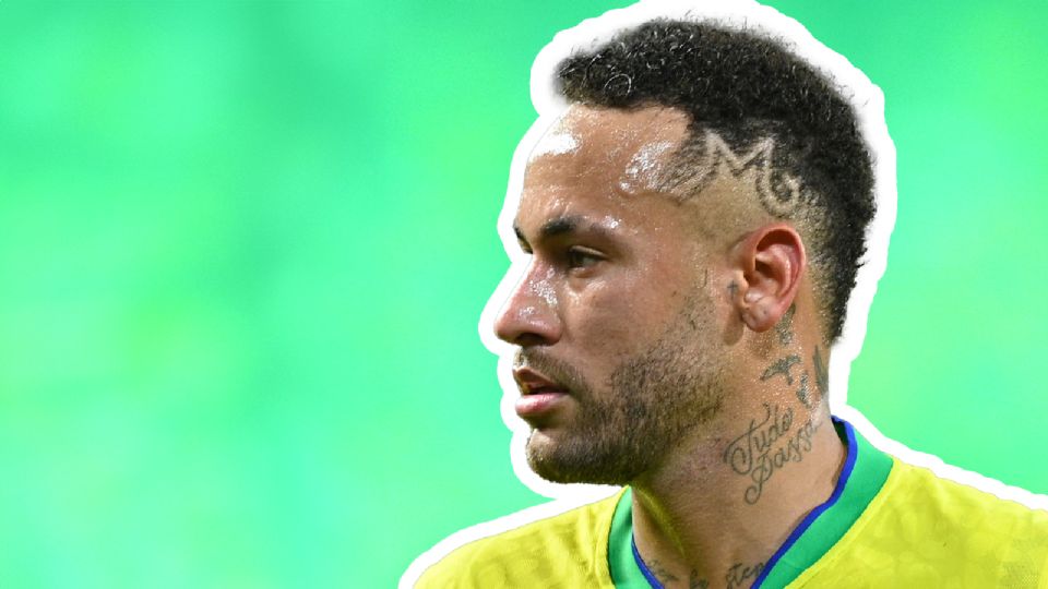 Neymar, jugador de la Selección Brasileña.