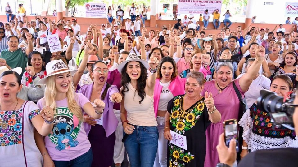 'Con Claudia llegamos todas': Presentan agenda de mujeres de Sheinbaum en Ixtapa, Zihuatanejo