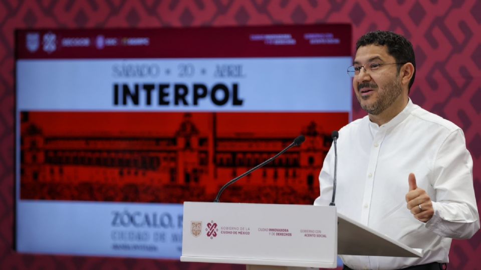 Jefe de Gobierno de la CDMX dio detalles del operativo para concierto de Interpol en el Zócalo