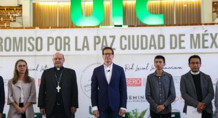 Firman acuerdo por la paz en CDMX la y los candidatos a la Jefatura de Gobierno