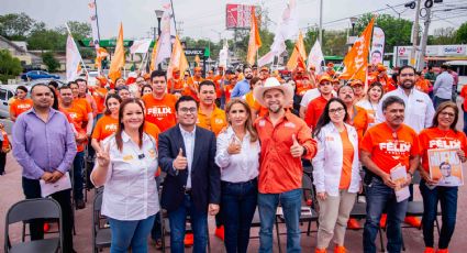 Félix Arratia presenta plan de gobierno para Juárez, NL