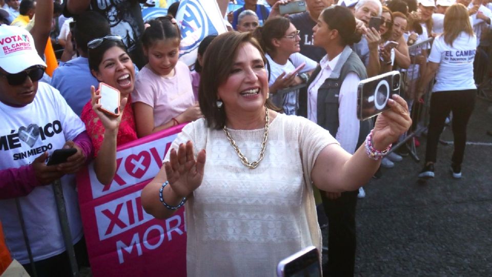 Xóchitl Gálvez, candidata presidencial.