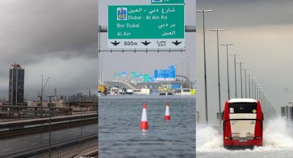 Dubái: momento exacto en que inician las enormes inundaciones históricas | VIDEO