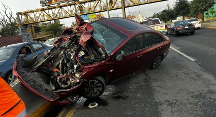 Accidente en Manuel L. Barragán deja dos lesionados en Monterrey
