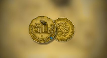 Entregarán un millón de pesos a quien tenga esta moneda de 50 centavos