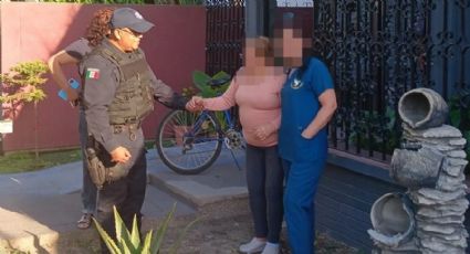 Mujer de la tercera edad se sale de asilo, es rescatada por policías de Monterrey