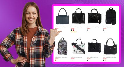 5 bolsas DKNY para mujer por menos de 4 mil pesos en Liverpool