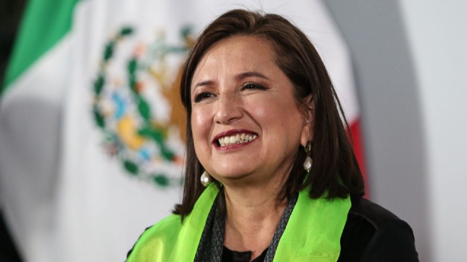 Xóchitl Gálvez Ruiz, precandidata a la presidencia por PAN, PRI y PRD.