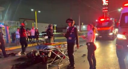 Muere motociclista tras estrellarse contra automóvil en la Avenida Aztlán