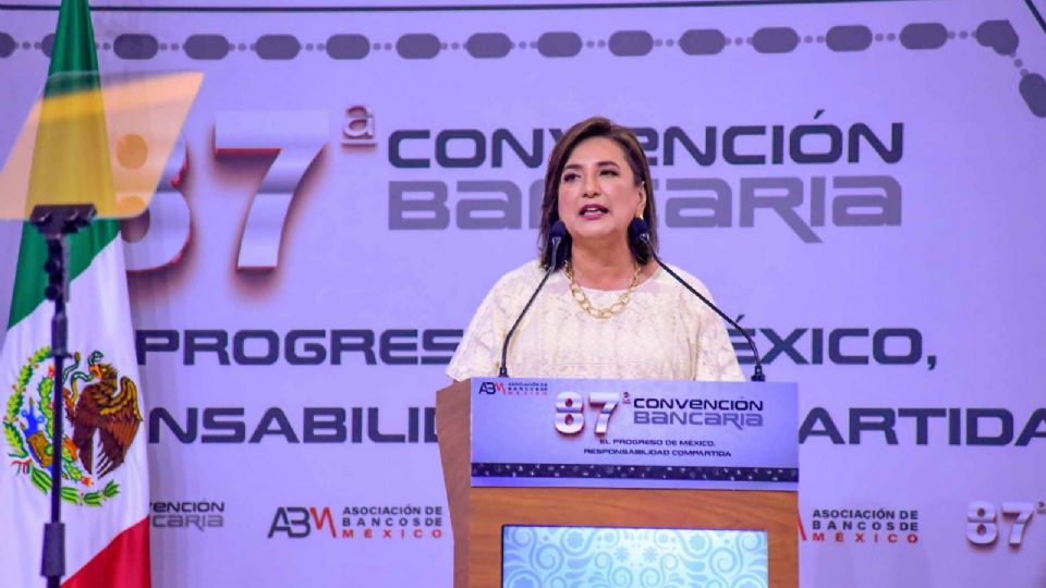 Xóchitl Gálvez Ruiz, candidata presidencial de la coalición Fuerza y Corazón por México.