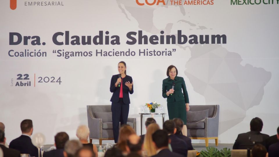 Claudia Sheinbaum, candidata presidencial de Morena, PT y PVEM.