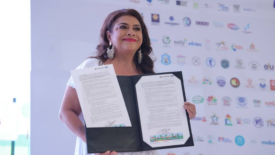 Clara Brugada reafirma compromiso con las niñas y los niños de la Ciudad de México