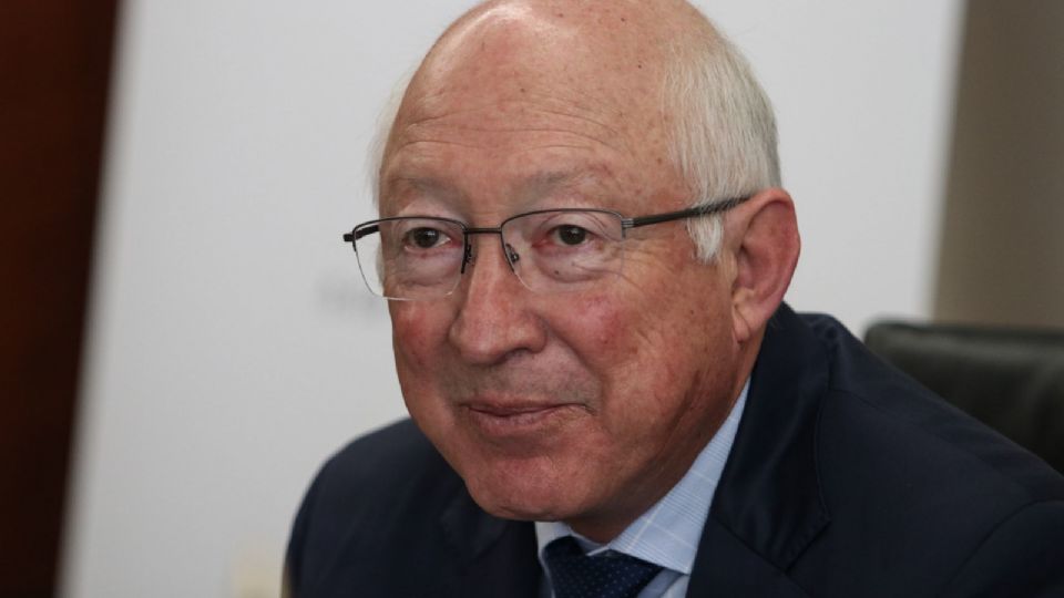 Ken Salazar, embajador de los Estados Unidos en México.