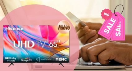 Venta Nocturna Liverpool pone pantalla Hisense de 65" con pago hasta julio y 50% de descuento