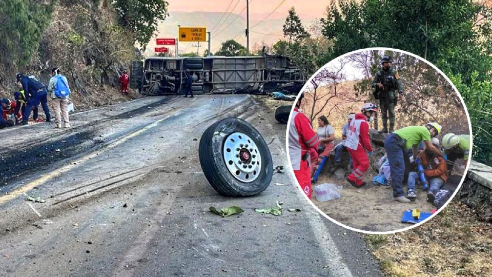 El accidente sucedió este domingo 28 de abril