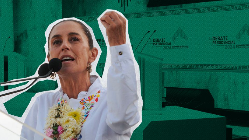 Claudia Sheinbaum Pardo, candidata a la presidencia de México por la coalición 'Sigamos haciendo Historia'.