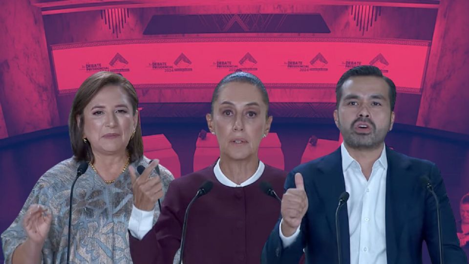 Los candidatos intercambiaron ataques y propuestas.