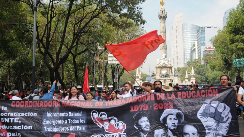 El llamado magisterio disidente prepara su participación en la marcha que se llevará a cabo el 1 de mayo.