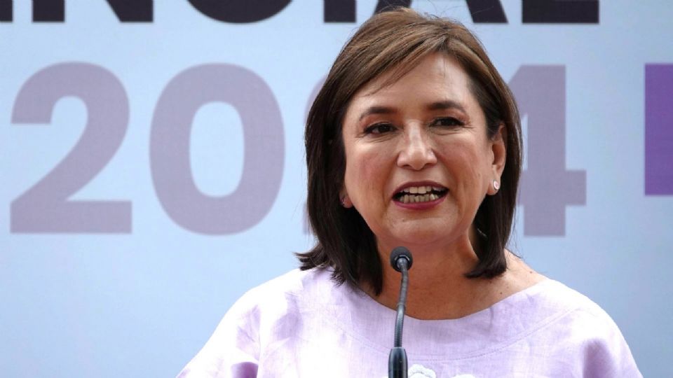 Xóchitl Gálvez, candidata presidencial.