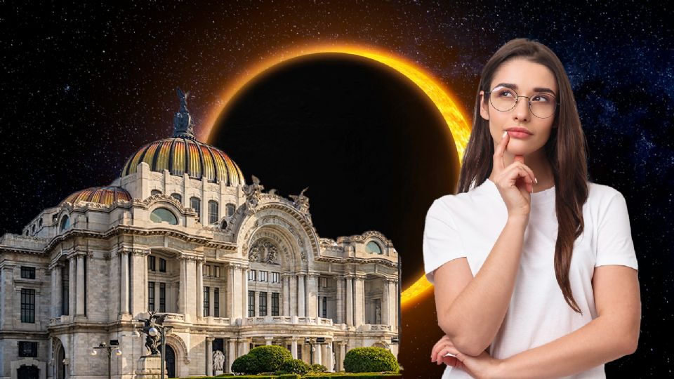 El eclipse solar total del 8 de abril  será visible en la CDMX en un 79%