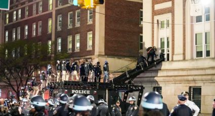 Policía de Nueva York irrumpe en edificio para terminar protesta estudiantes por guerra en Gaza