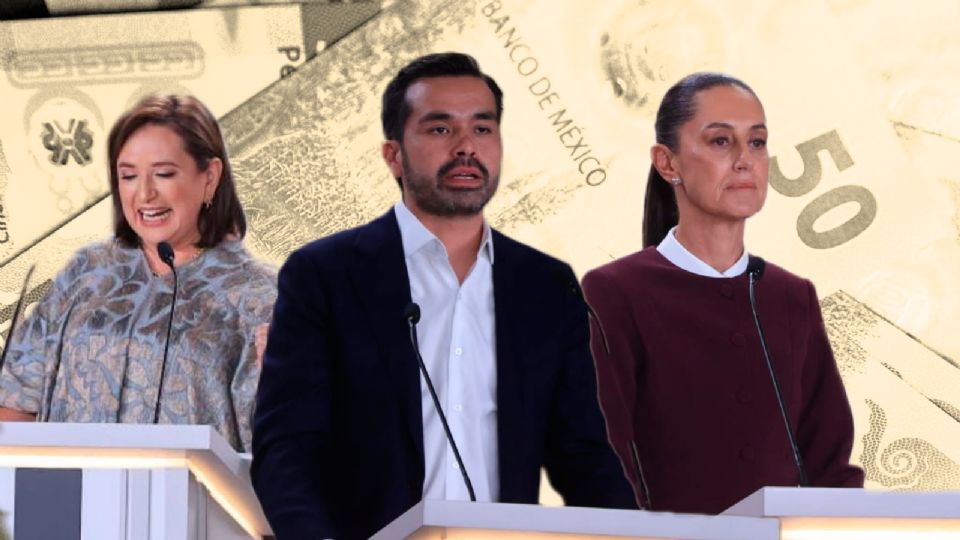 Los candidatos presentaron propuestas económicas.